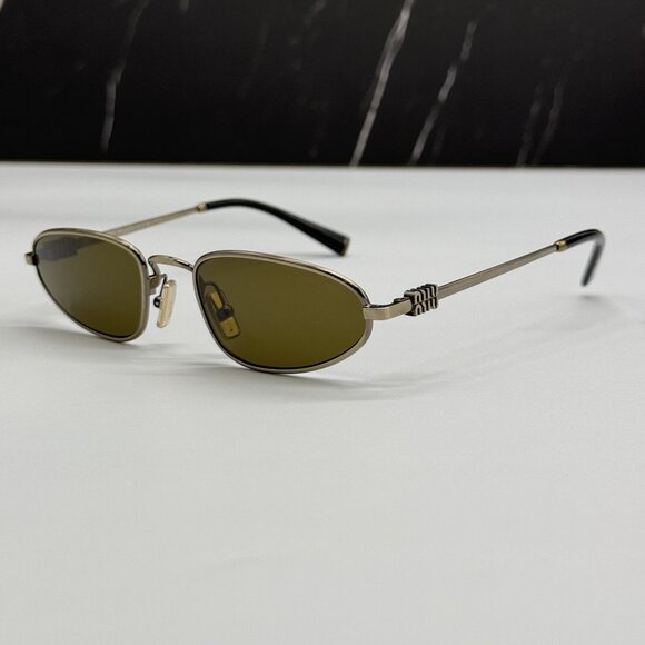 NEW MIU MIU MUA52S 26C09Z SUNGLASSES BROWN WOMEN MU A52S, SMU A52